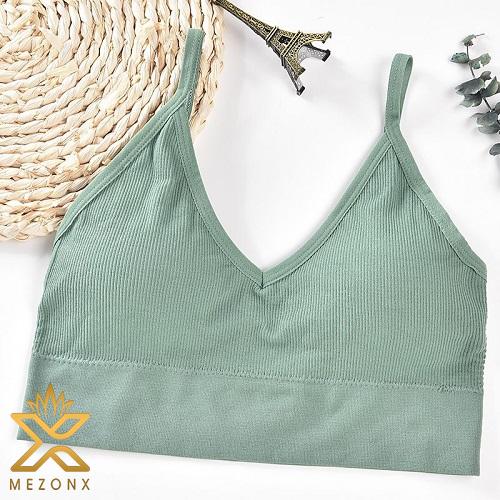 انتخاب سوتین نیم تنه Crop Top Bra بهترین گزینه برای راحتی و استایل سوتین نیم تنه راحتی کبریتی